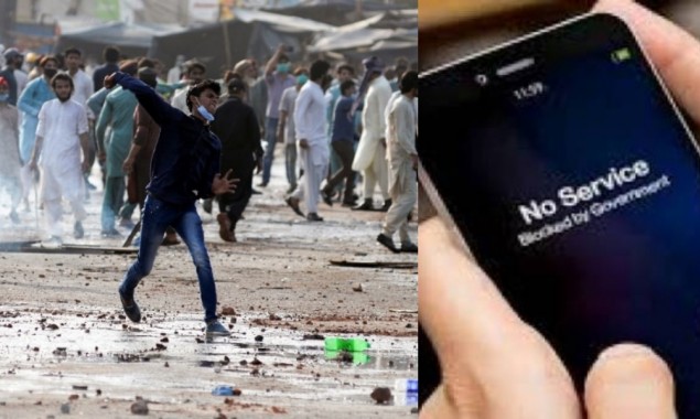 Mobile, internet services Suspended Amidst TLP Sit-ins In Lahore