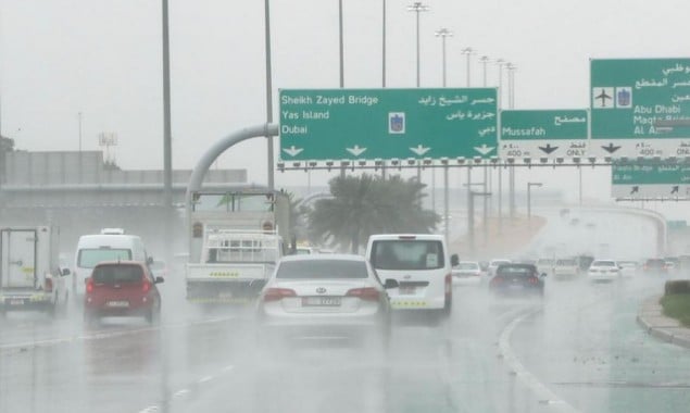 Several Parts Of UAE Receive Heavy Rainfall