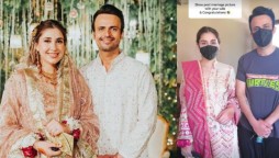 Usman Mukhtar Shares An Adorable Post-Wedding Snap With His Better Half