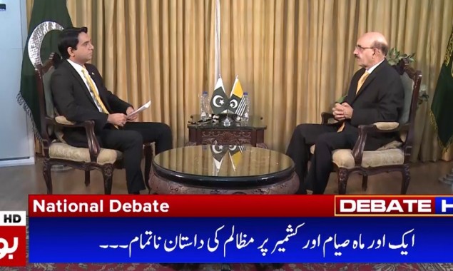 National Debate Sardar Masood Khan