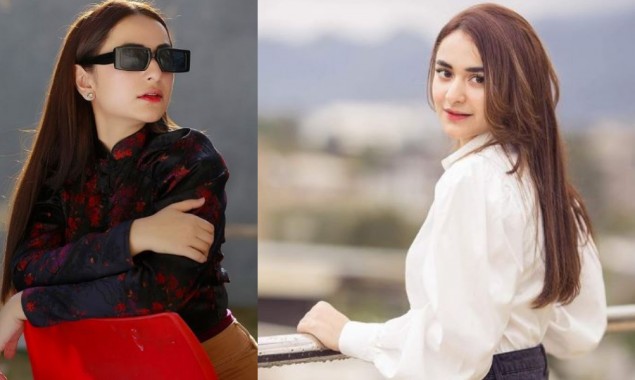 Yumna Zaidi Gives 90s Vibes In Black Shades