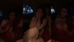 Zarnish Khan Car Dance
