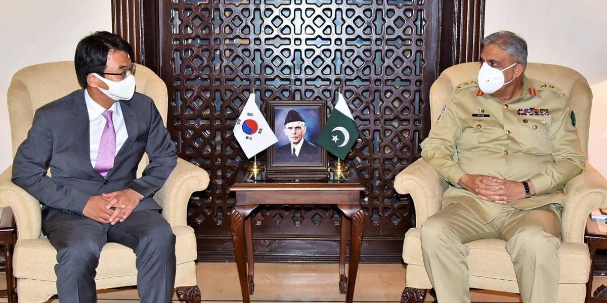 COAS Calls On Korean Ambassador To Pakistan
