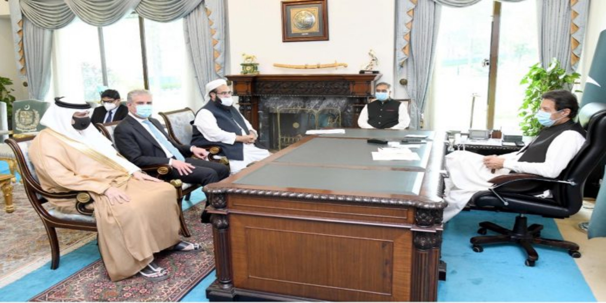 Saudi Ambassador to Pakistan Calls On PM Imran