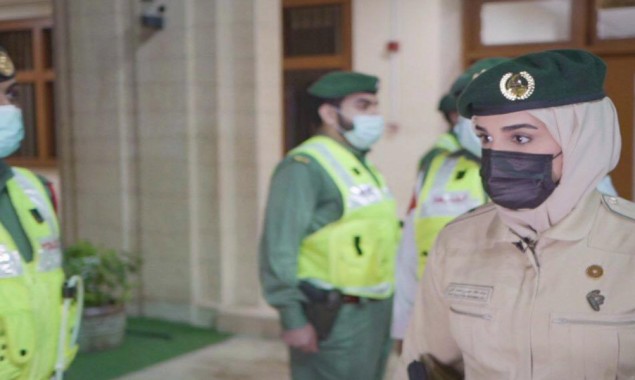UAE Depots Men And Women Involved In Balcony Photoshoot