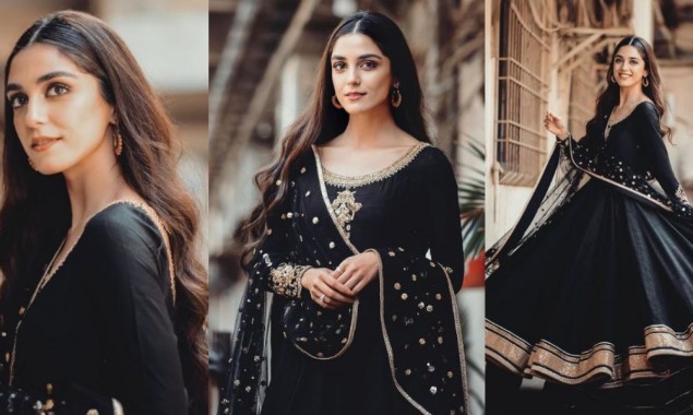 Maya Ali Will Take Your Breath Away Wearing This Gorgeous black ensemble