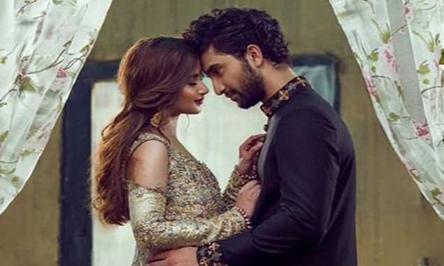 Sajal Aly & Ahad Raza Mir complete the shoot of their upcoming web series