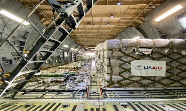 India gets first emergency COVID-19 relief supplies from US