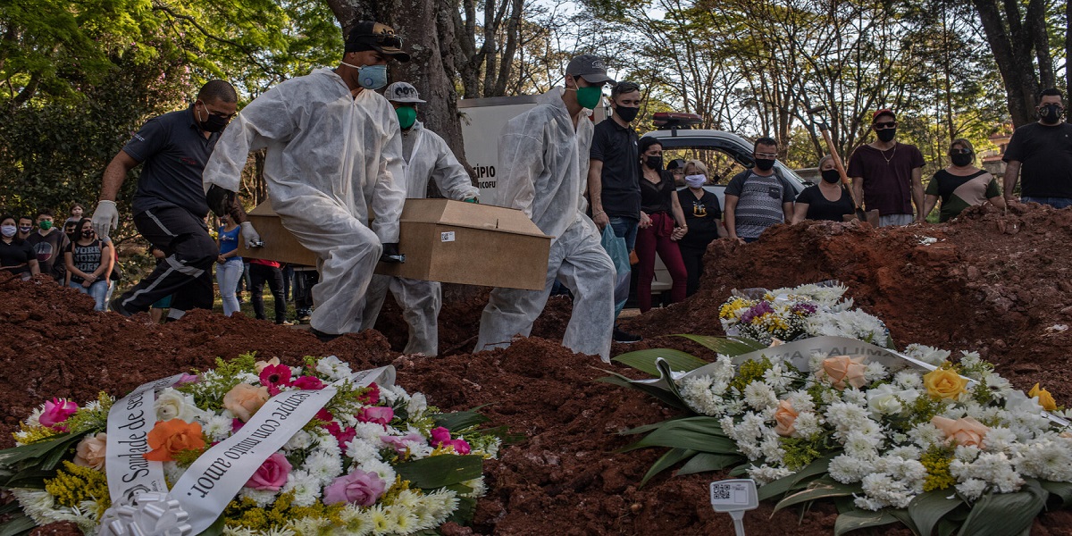 coronavirus deaths Brazil
