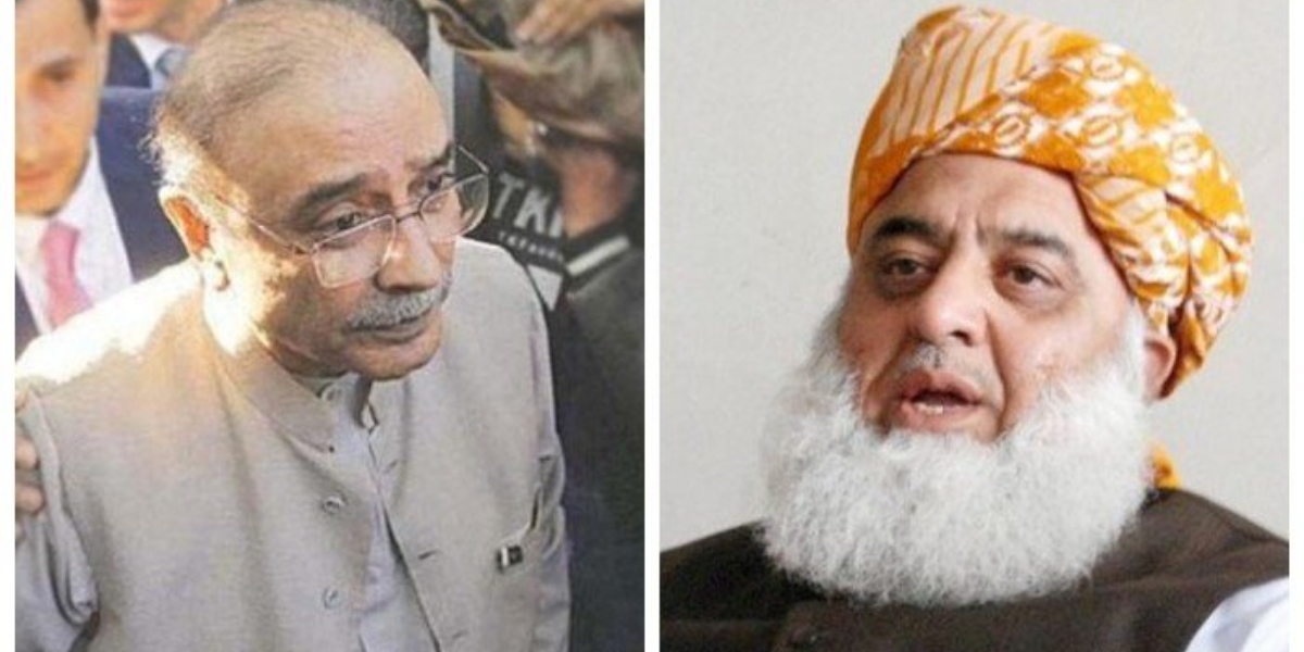 Zardari Calls Maulana Fazlur Rehman