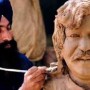 Indian Artist Makes Statue Of Late Pakistani Singer Shaukat Ali
