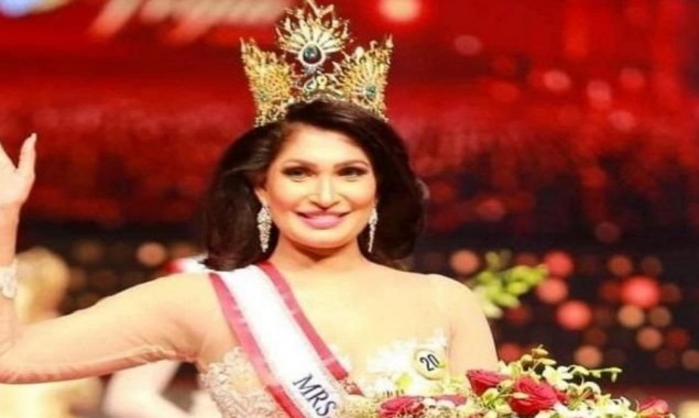 Mrs Sri Lanka crown seized