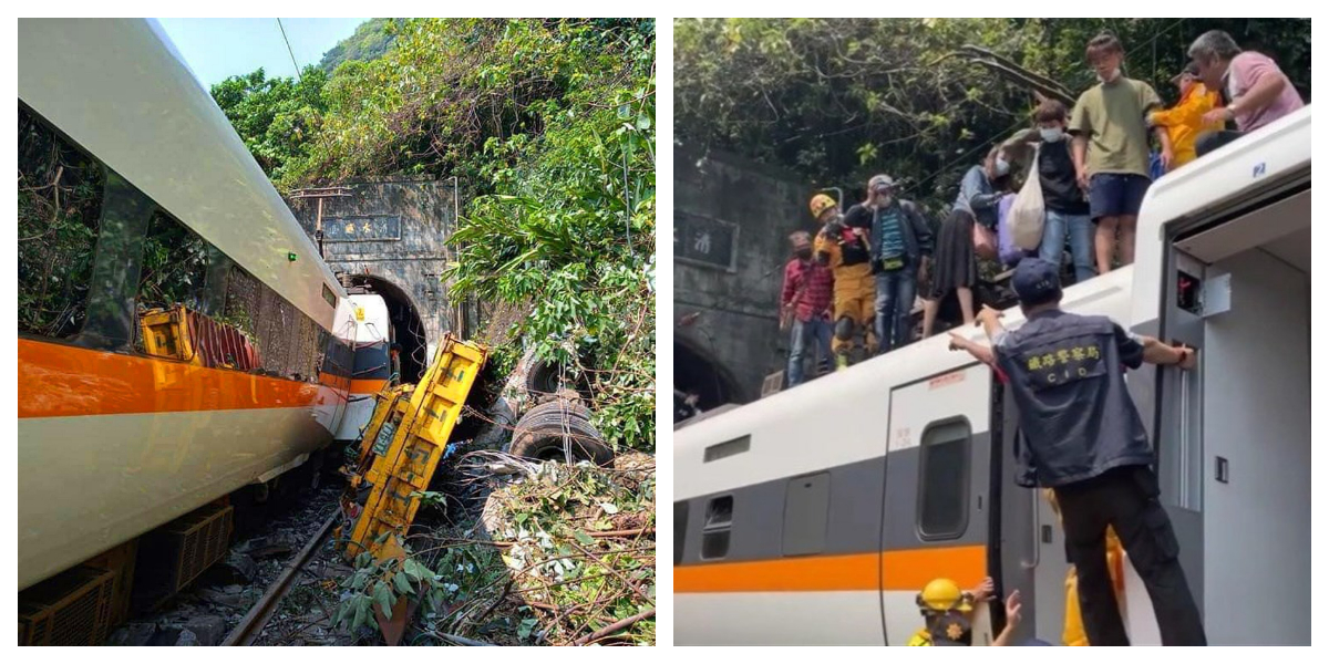 Taiwan: 5 Passengers Killed, Multiple Injured In Fatal Train Crash