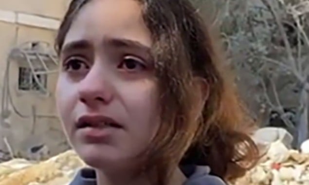 Video: 10-year-old Palestinian girl made everyone cry