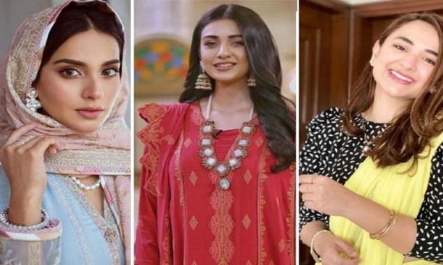What type of dresses did renowned celebrities wear on Eid?