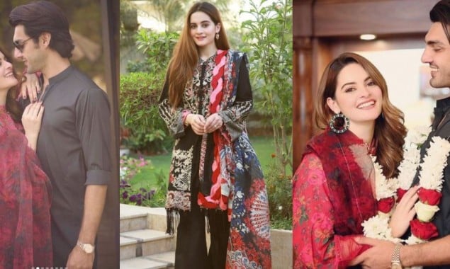 Aiman Khan Is “Happy” For Minal & Ahsan As They Both Got Hitched