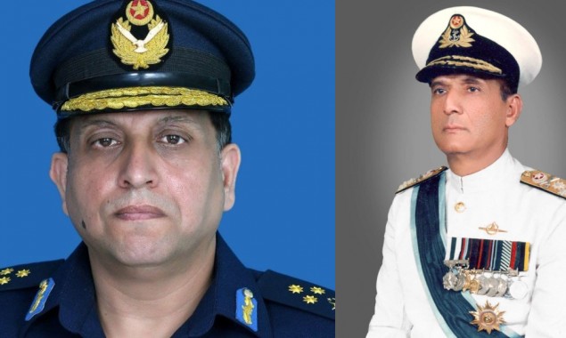 Air Chief Condoles Passing Of Former CNS Admiral Karamat Niazi