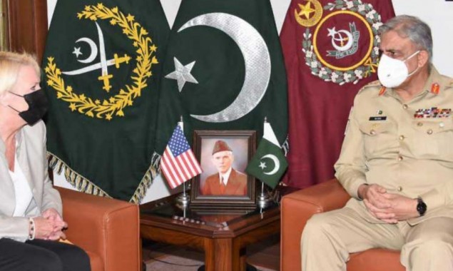 COAS Meets US Charge d’ Affairs to Pakistan At GHQ Today