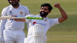 Fawad Alam becomes first Asian Batsman to convert his four Test 50s into 100s