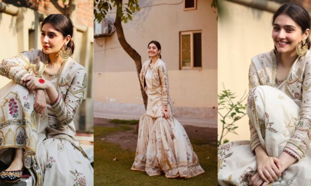 Dur-e-Fishan Will Take Your Breaths Away In This Regal Gharara Look