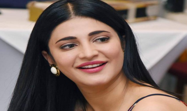 Shruti Haasan Converts Her Sauna into a dubbing room