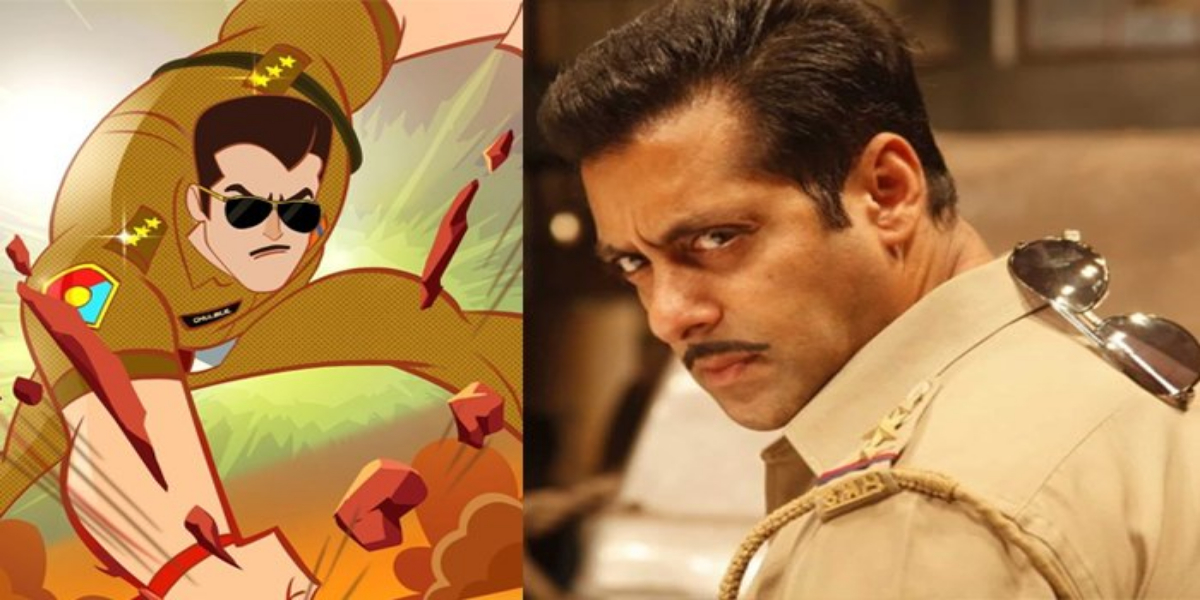 Salman Khan's animated version
