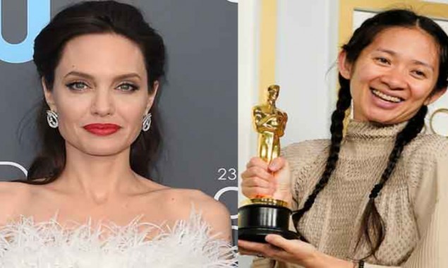Angelina Jolie praises Chloe Zhao for best director