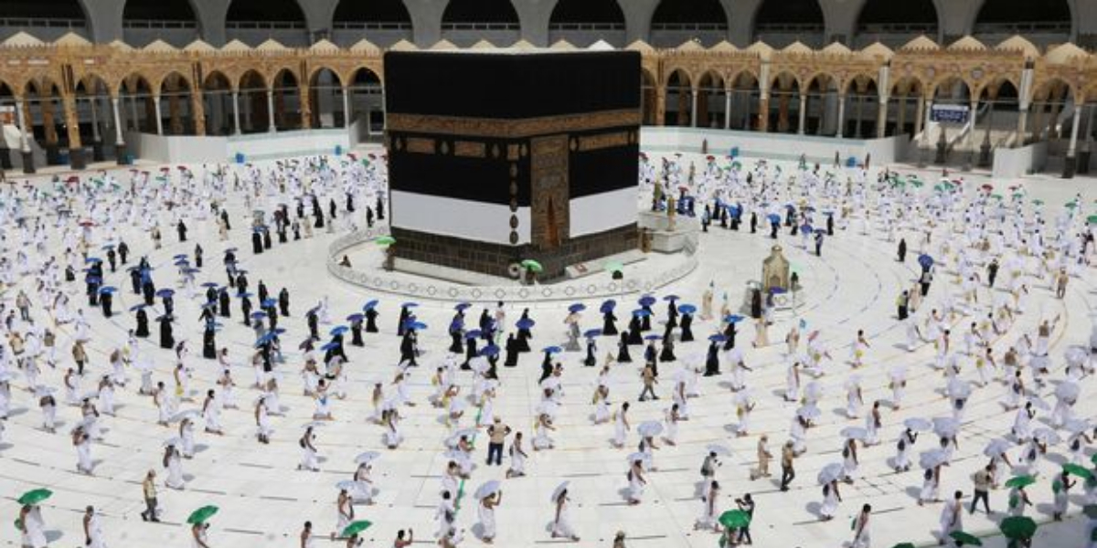 Hajj 2021: Pilgrims Coverage On Mina For Rituals