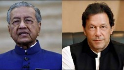 Imran Khan receives call from Malaysian ex PM