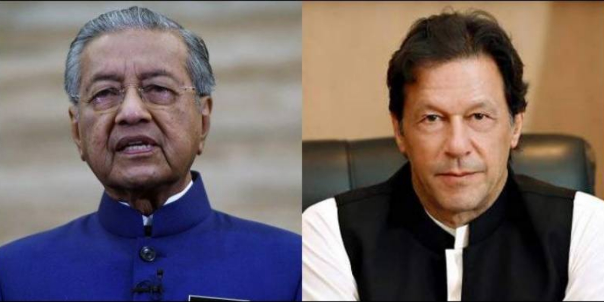 Imran Khan receives call from Malaysian ex PM