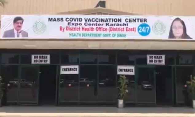 Pakistan’s largest vaccination center inaugurated in Karachi