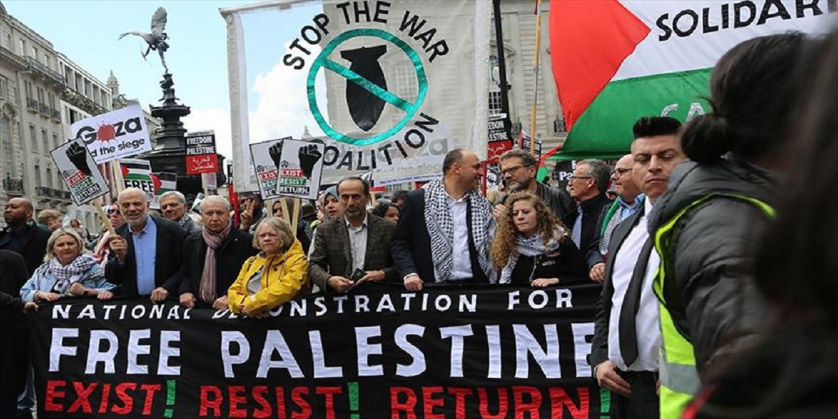 Massive protests held in Solidarity with Palestinians around the world