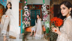 Maya Ali Looks Radiant In This Beautiful Eastern Beige Attire