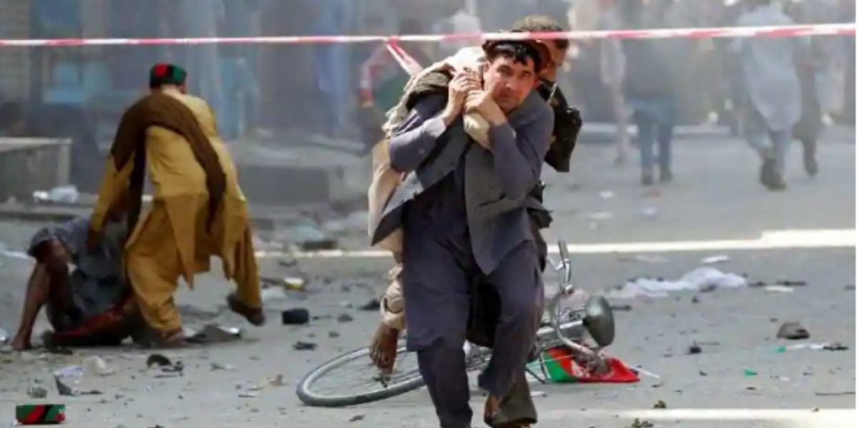 Mortar shell hits Afghan wedding