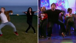 Friends: Ed Sheeran and Courteney Cox recreate the iconic 'Routine'