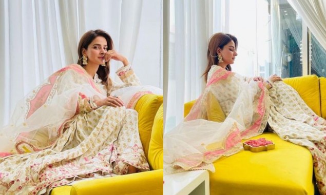 Saba Qamar Extends Eid Greetings With Her Stunning Look