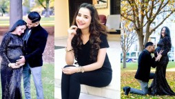 Saniya Shamshad flaunts baby bump