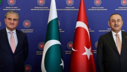 Shah Mahmood Qureshi Meets Turkish Foreign Minister Mevlüt Çavuşoğlu