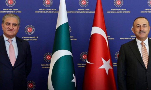 Shah Mahmood Qureshi Meets Turkish Foreign Minister Mevlüt Çavuşoğlu