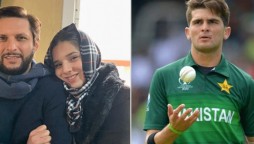 Shahid Afridi daughter engagement