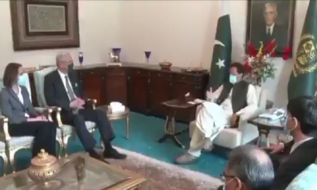 PM Khan, UNGA President discuss key items on UN agenda