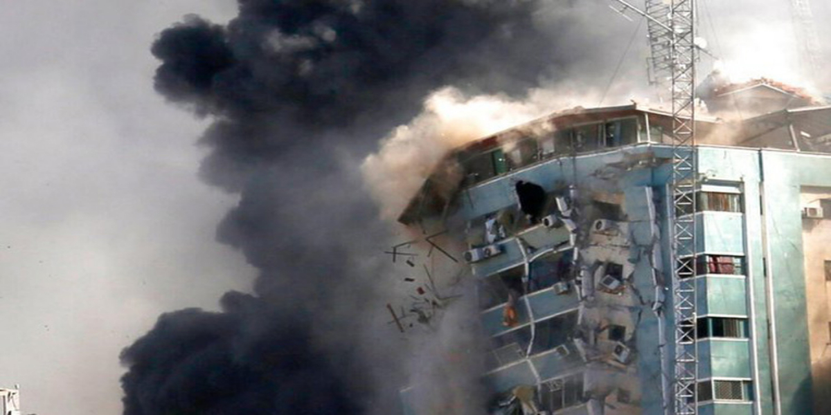 US Demands Israel To Justify Attack On Media Building In Gaza