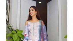 Sonya Hussyn’s Floral Gharara Set Is Winner For Eid Celebrations