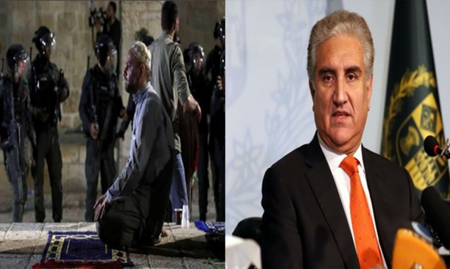 FM Qureshi Condemns Attack On Innocent Worshippers In Al-Aqsa Mosque