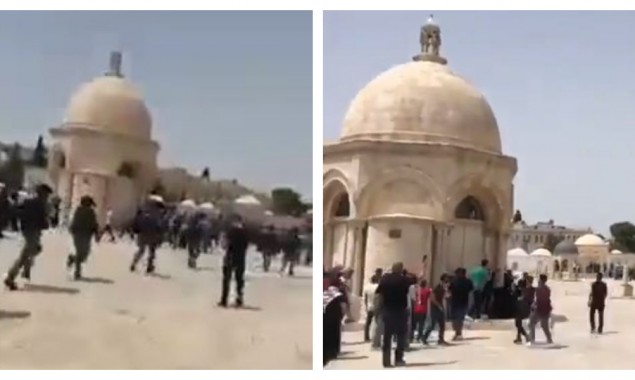 Israel Dishonors Ceasefire As Occupying Forces Once Again Storms Al Aqsa