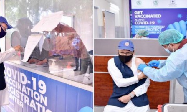 President Alvi Gets Second Dose Of COVID-19 Vaccine
