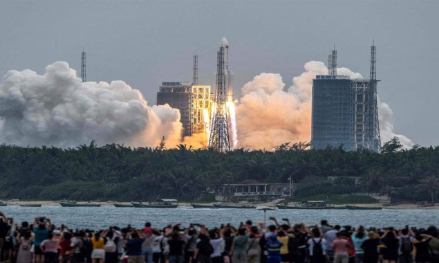 Out Of Control Chinese Rocket Set To Reenter Earth This Weekend