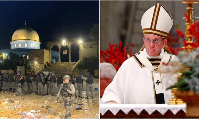 Head of Catholic Church Calls For End To Violence In Annexed Jerusalem