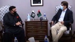 Sheikh Rashid, CM Sindh Discuss Law & Order Situation Of the Province