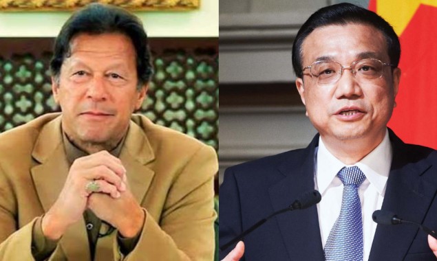 PM Imran calls Chinese counterpart